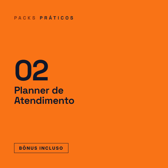 Bônus 02: Planner de Atendimento